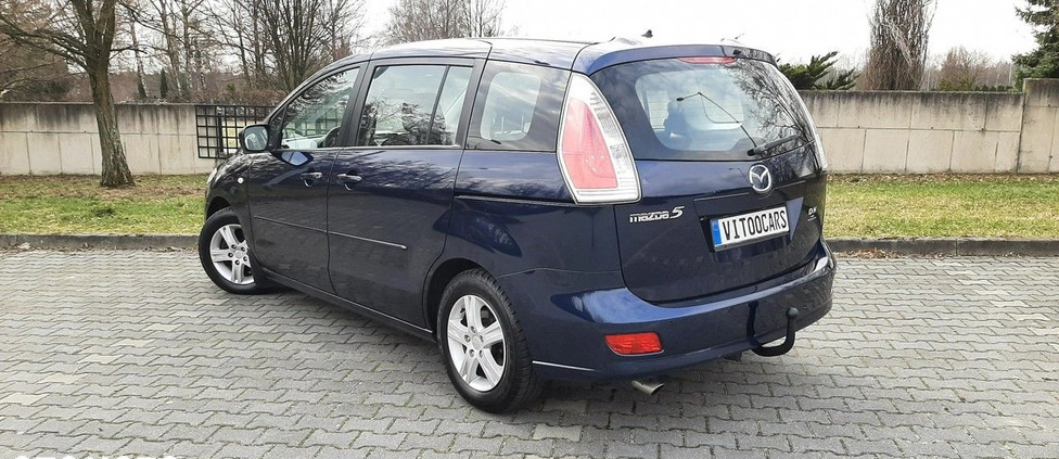 Mazda 5 cena 15400 przebieg: 211000, rok produkcji 2008 z Tuczno małe 562